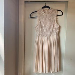 Altar’d state fit and flare dress.